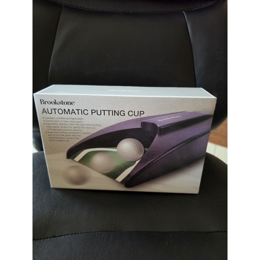 Automatic Indoor GOLF Putting Practice Cup Brookstone